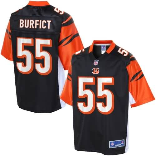 Pro Line Men's Cincinnati Bengals Vontaze Burfict Team Color Jersey