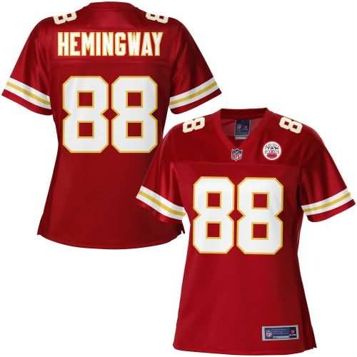 Pro Line Women's Kansas City Chiefs Junior Hemingway Team Color Jersey