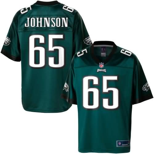 NFL Pro Line Men's Philadelphia Eagles Lane Johnson Team Color Jersey