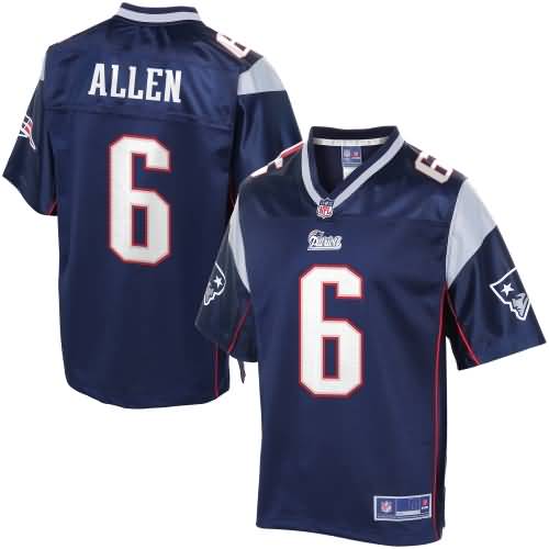 NFL Pro Line Men's New England Patriots Ryan Allen Team Color Jersey