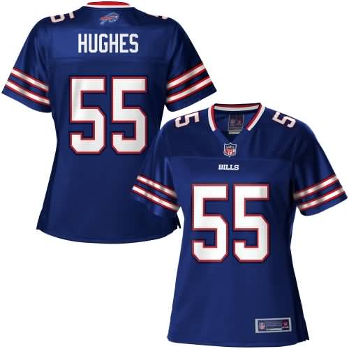 NFL Pro Line Women's Buffalo Bills Jerry Hughes Team Color Jersey