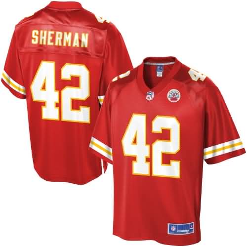 NFL Pro Line Men's Kansas City Chiefs Anthony Sherman Team Color Jersey