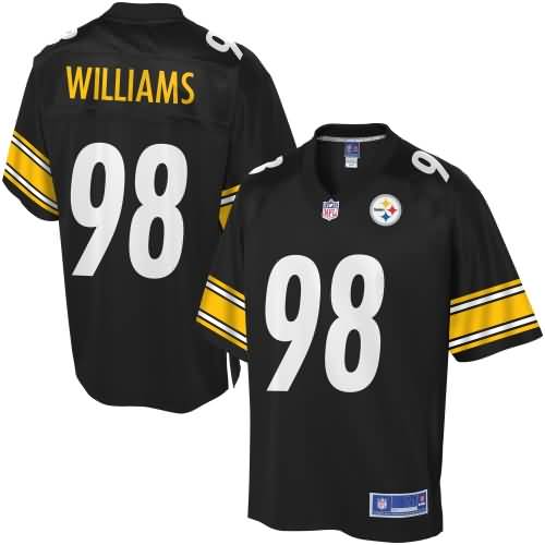 NFL Pro Line Men's Pittsburgh Steelers Vince Williams Team Color Jersey - Black