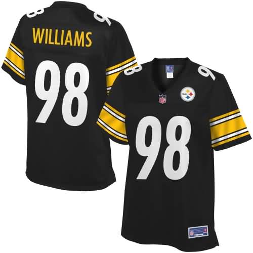 NFL Pro Line Women's Pittsburgh Steelers Vince Williams Team Color Jersey - Black