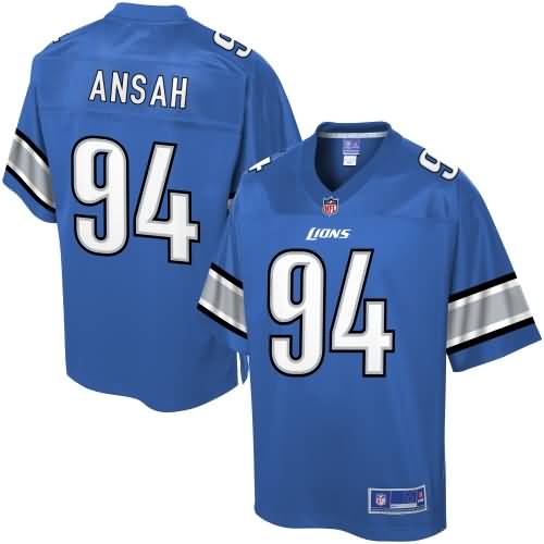 NFL Pro Line Men's Detroit Lions Ziggy Ansah Team Color NFL Jersey