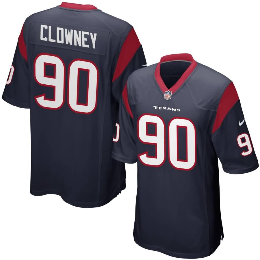 Jadeveon Clowney Houston Texans Nike Youth Team Color Game Jersey - Navy Blue