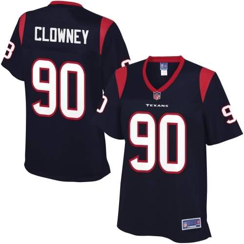 Pro Line Women's Houston Texans Jadeveon Clowney Team Color Jersey