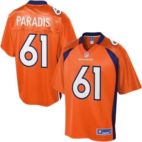 NFL Pro Line Mens Denver Broncos Matt Paradis Team Color Jersey