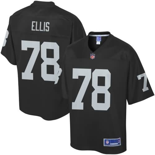 NFL Pro Line Mens Oakland Raiders Justin Ellis Team Color Jersey