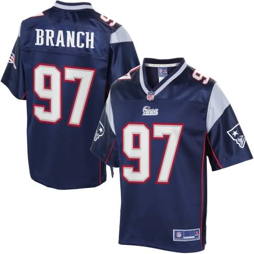 NFL Pro Line Mens New England Patriots Alan Branch Team Color Jersey