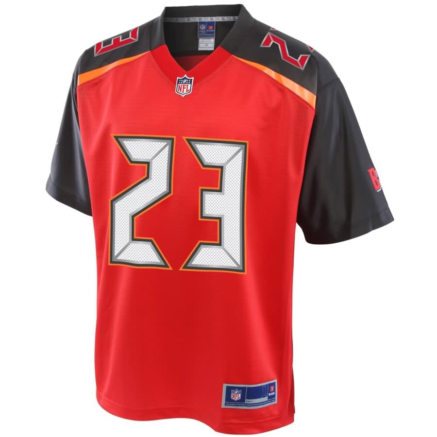 Men's NFL Pro Line Chris Conte Red Tampa Bay Buccaneers Jersey