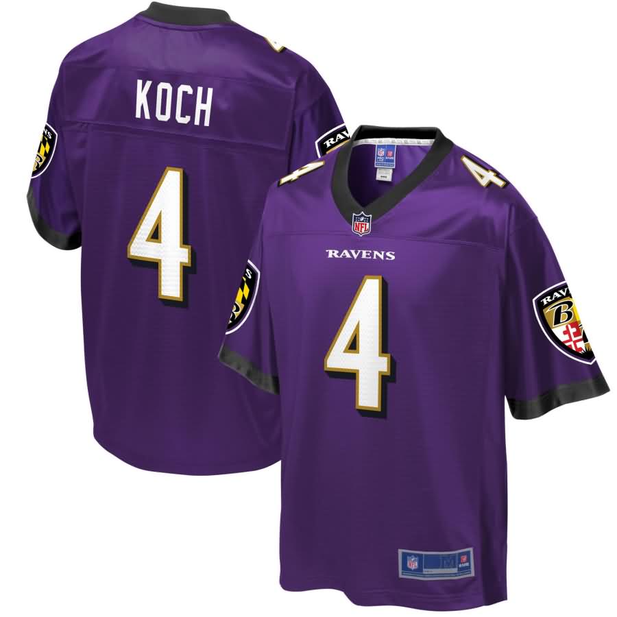 NFL Pro Line Youth Baltimore Ravens Sam Koch Team Color Jersey