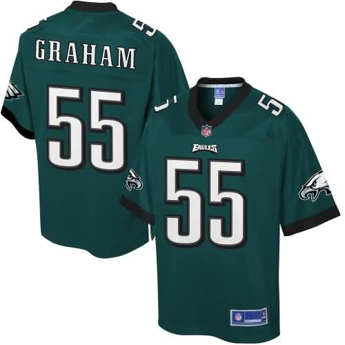 Youth Philadelphia Eagles Brandon Graham NFL Pro Line Team Color Jersey