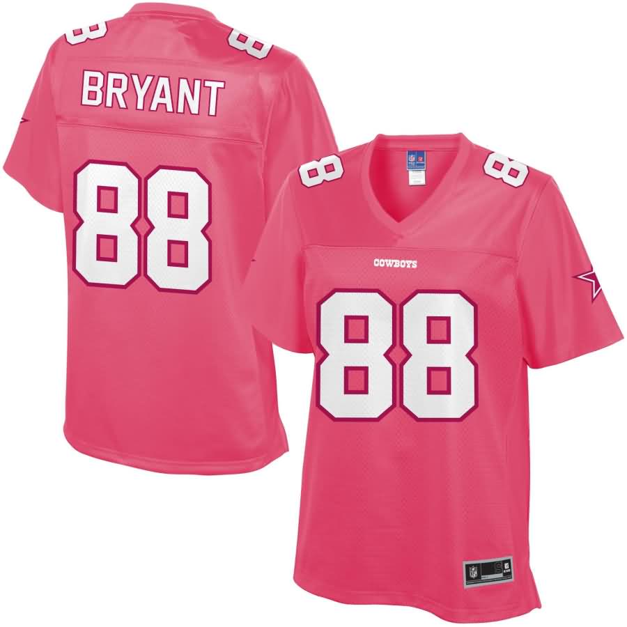 Dez Bryant Dallas Cowboys NFL Pro Line Women's Fashion Jersey - Pink -