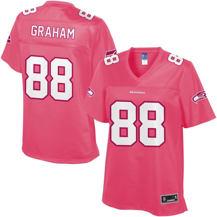 Jimmy Graham Seattle Seahawks NFL Pro Line Women's Fashion Jersey - Pink