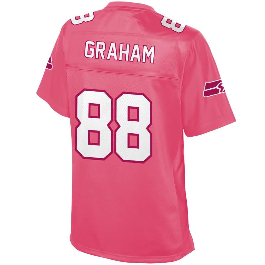 Jimmy Graham Seattle Seahawks NFL Pro Line Women's Fashion Jersey - Pink