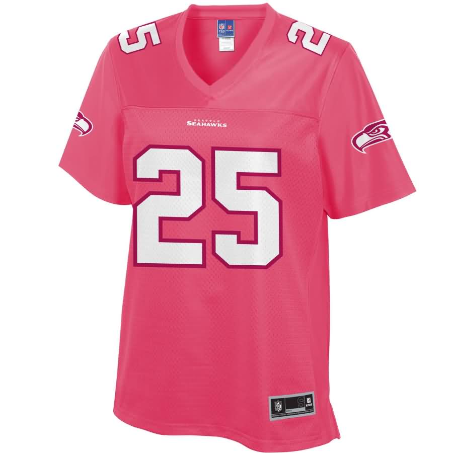 Richard Sherman Seattle Seahawks NFL Pro Line Women's Fashion Jersey - Pink