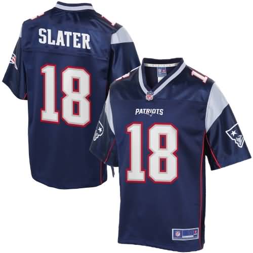 Youth New England Patriots Matthew Slater NFL Pro Line Navy Team Color Jersey