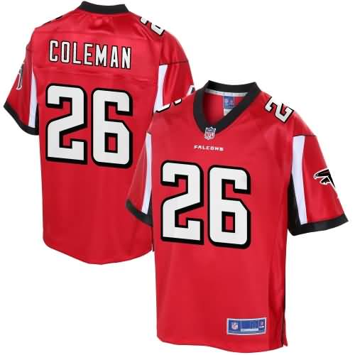 Youth Atlanta Falcons Tevin Coleman NFL Pro Line Team Color Jersey