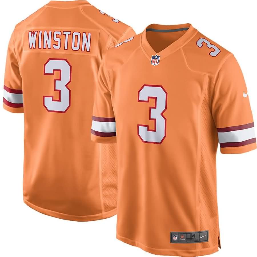 Jameis Winston Tampa Bay Buccaneers Nike Youth Alternate Game Jersey - Orange