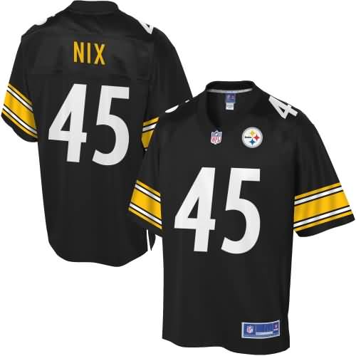 Men's Pittsburgh Steelers Roosevelt Nix NFL Pro Line Team Color Jersey