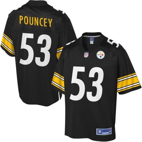 Men's Pittsburgh Steelers Maurkice Pouncey NFL Pro Line Team Color Jersey