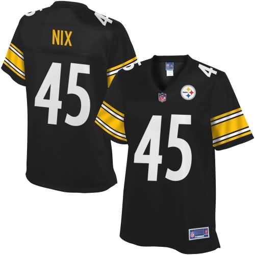 Women's Pittsburgh Steelers Roosevelt Nix NFL Pro Line Team Color Jersey