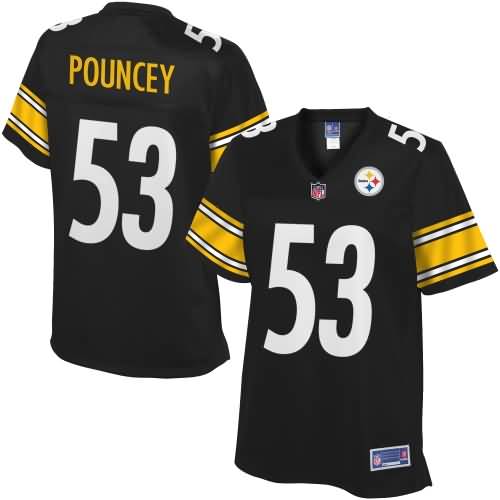 Women's Pittsburgh Steelers Maurkice Pouncey NFL Pro Line Team Color Jersey