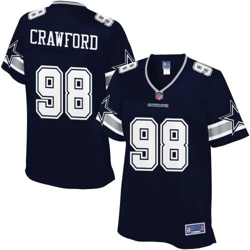 Women's Dallas Cowboys Tyrone Crawford NFL Pro Line Team Color Jersey