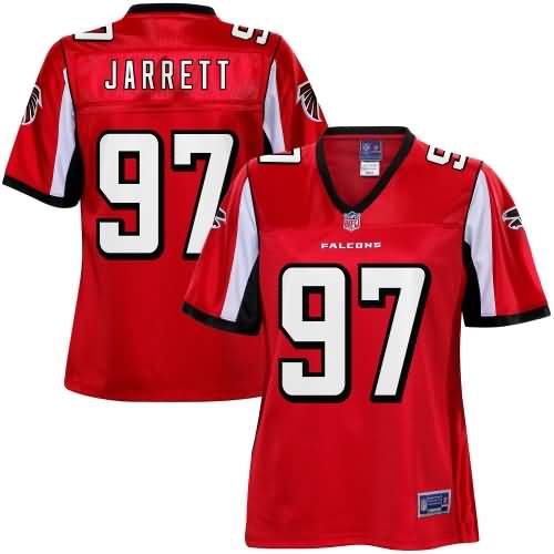 Women's Atlanta Falcons Grady Jarrett NFL Pro Line Team Color Jersey