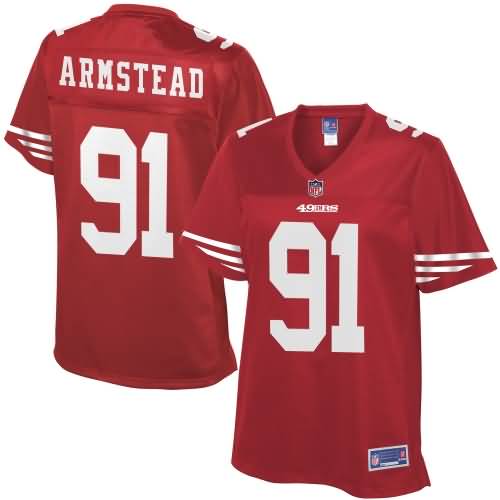 Women's San Francisco 49ers Arik Armstead NFL Pro Line Team Color Jersey