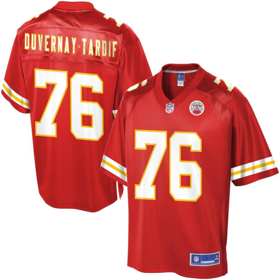 Men's Kansas City Chiefs Laurent Duvernay-Tardif Pro Line Team Color Jersey