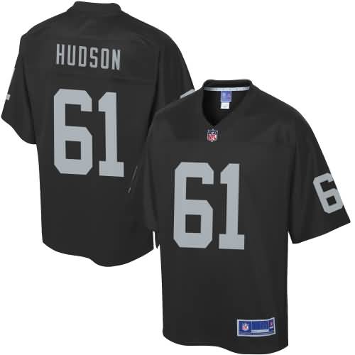 Men's Oakland Raiders Rodney Hudson NFL Pro Line Team Color Jersey