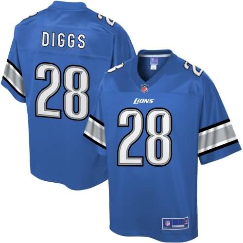 Men's Detroit Lions Quandre Diggs NFL Pro Line Team Color Jersey