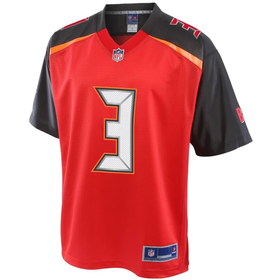 Men's Tampa Bay Buccaneers Jameis Winston Pro Line Team Color Jersey