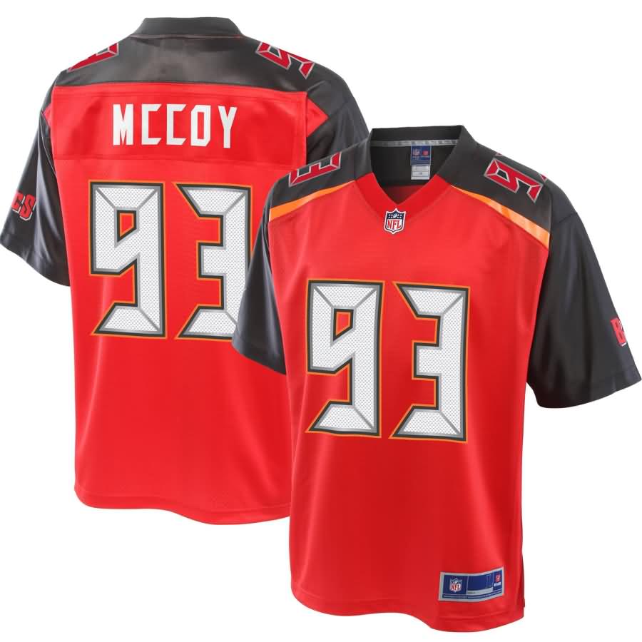 Men's Tampa Bay Buccaneers Gerald McCoy Pro Line Team Color Jersey