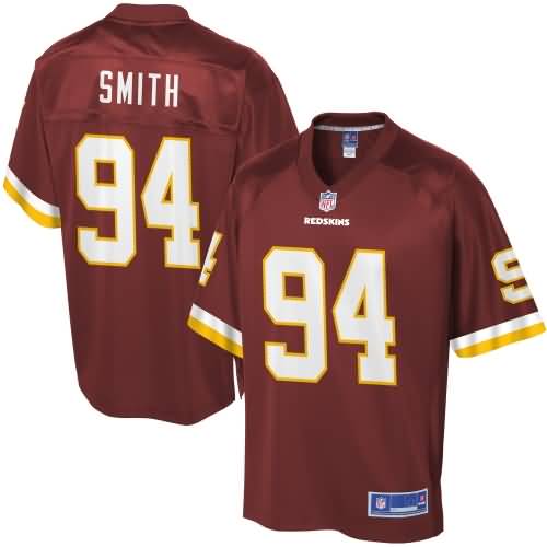 Men's Washington Redskins Preston Smith NFL Pro Line Team Color Jersey