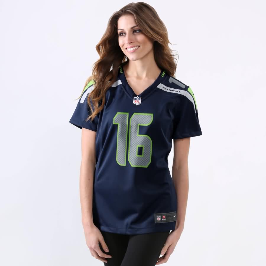 Tyler Lockett Seattle Seahawks Nike Women's Game Jersey - College Navy