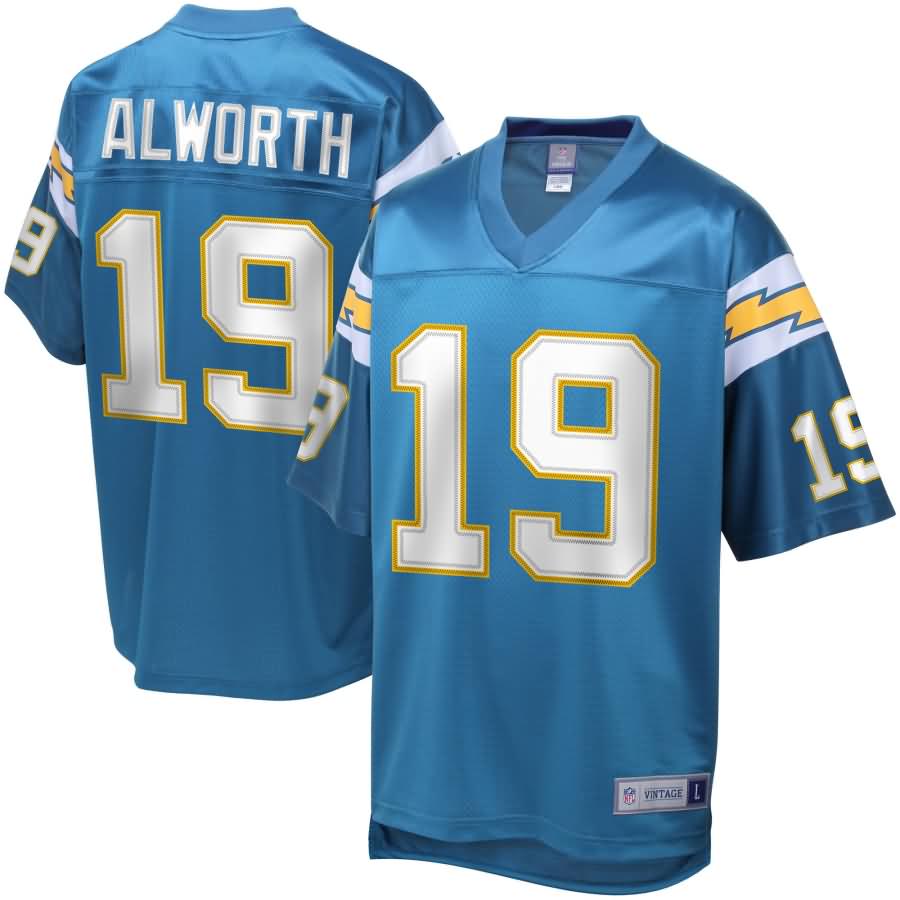 Lance Alworth Los Angeles Chargers NFL Pro Line Retired Player Jersey - Powder Blue