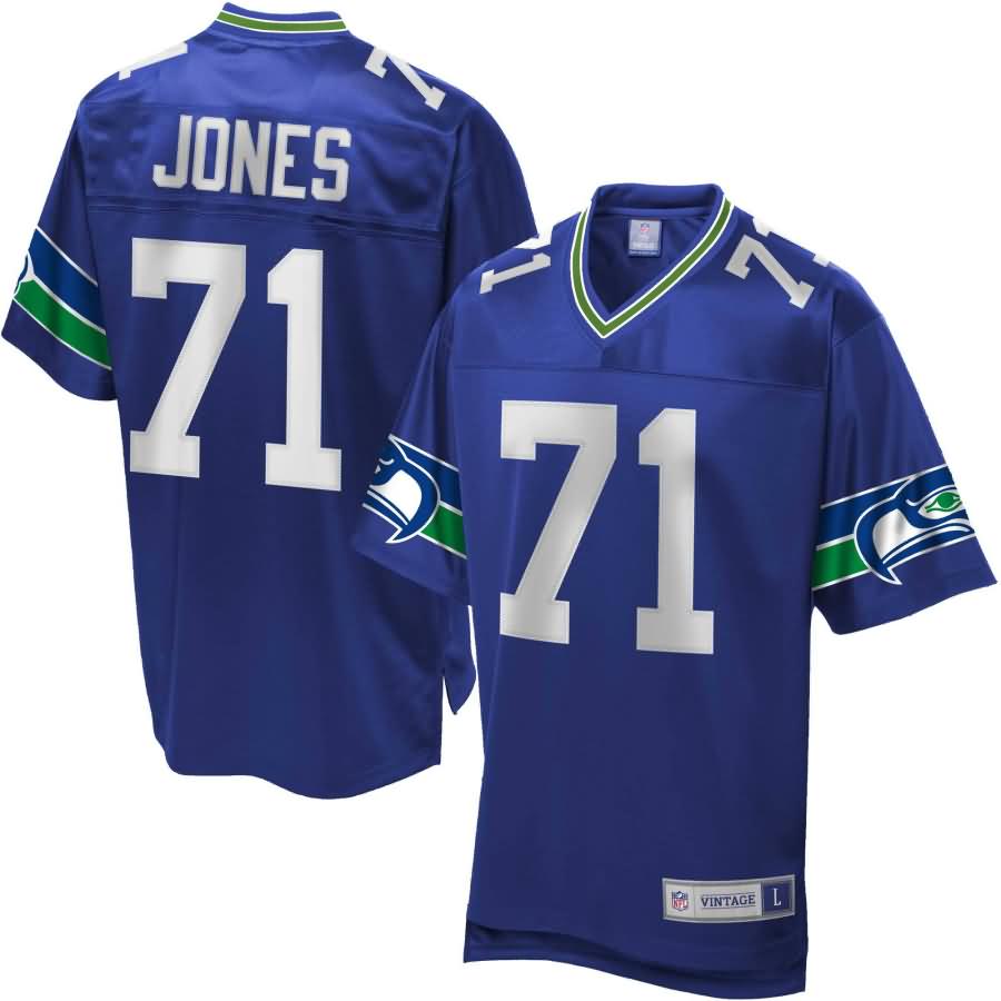 Walter Jones Seattle Seahawks NFL Pro Line Retired Player Jersey - College Navy