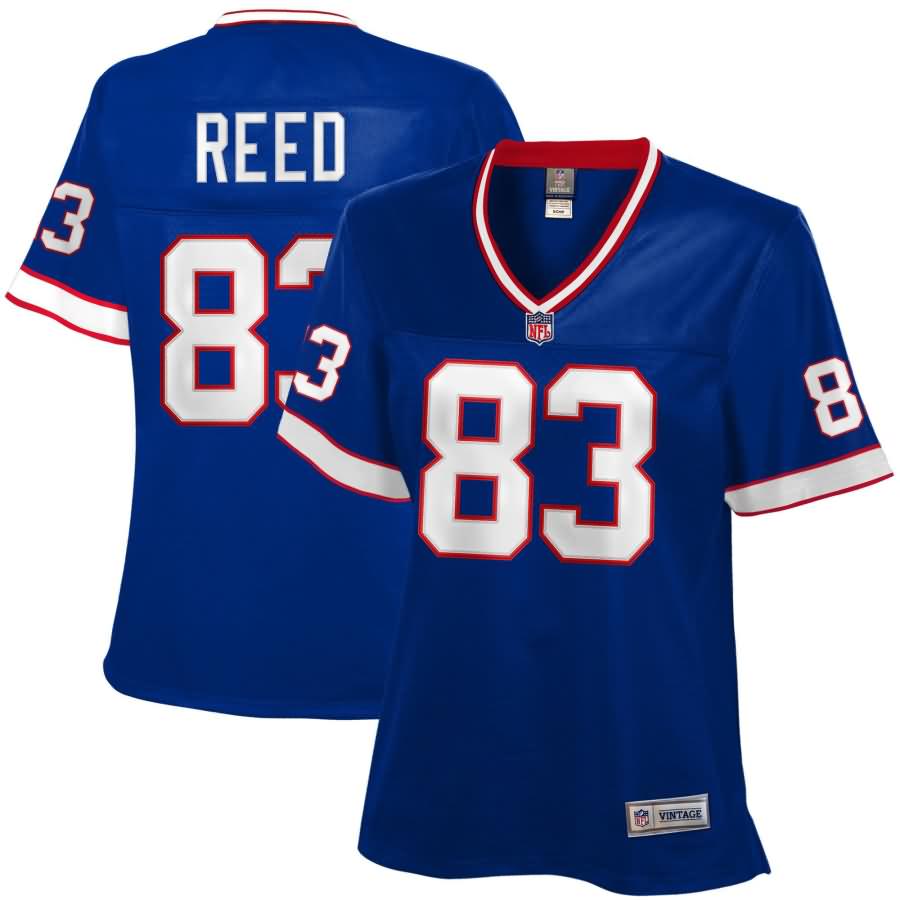 Andre Reed Buffalo Bills NFL Pro Line Women's 1990 Retired Player Jersey - Royal