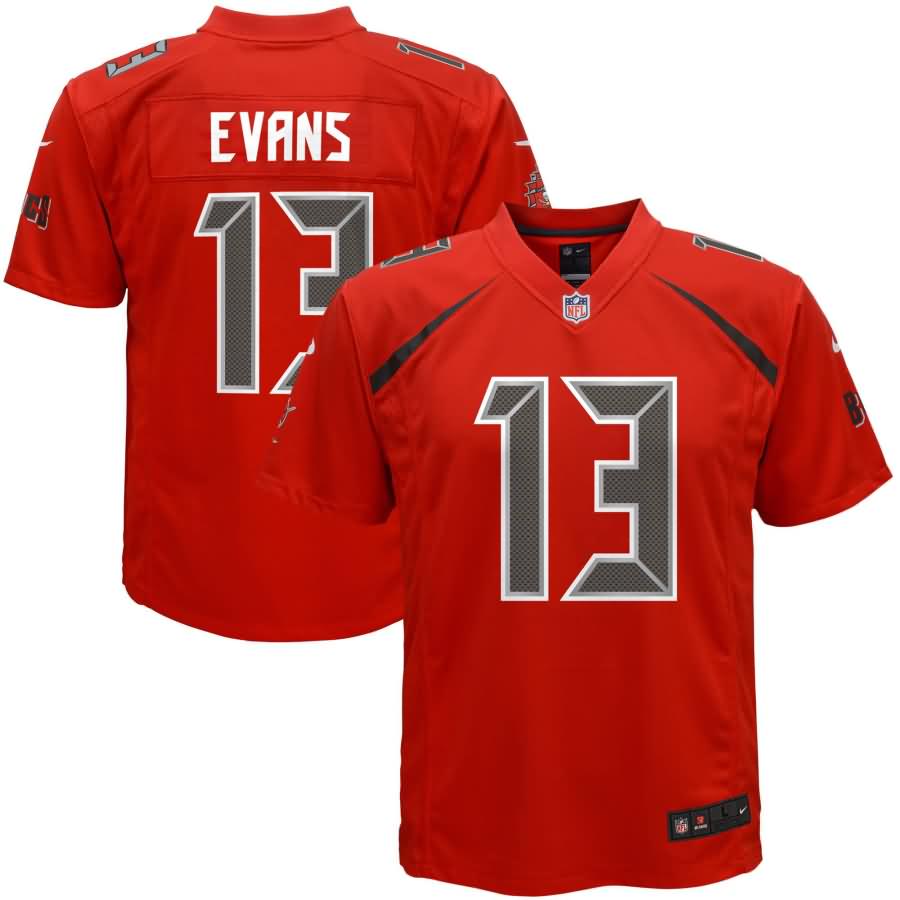 Mike Evans Tampa Bay Buccaneers Nike Youth Color Rush Game Jersey - Red