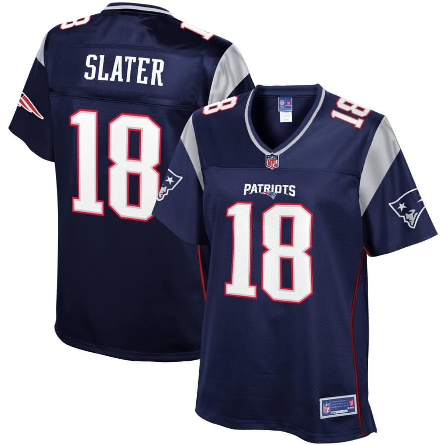 Women's New England Patriots Matthew Slater NFL Pro Line Navy Team Color Jersey