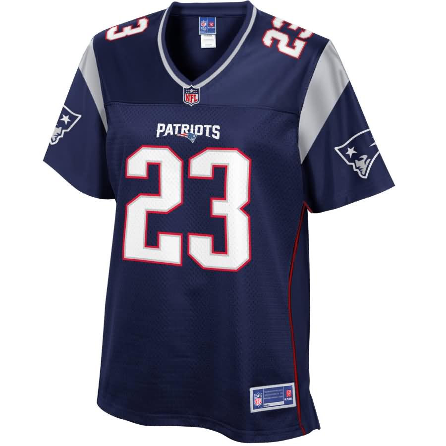 Women's New England Patriots Patrick Chung NFL Pro Line Navy Team Color Jersey