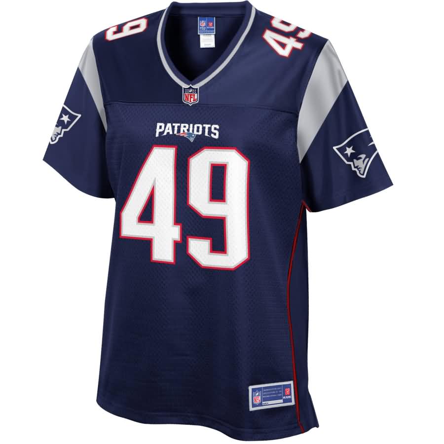 Women's New England Patriots Joe Cardona NFL Pro Line Navy Team Color Jersey