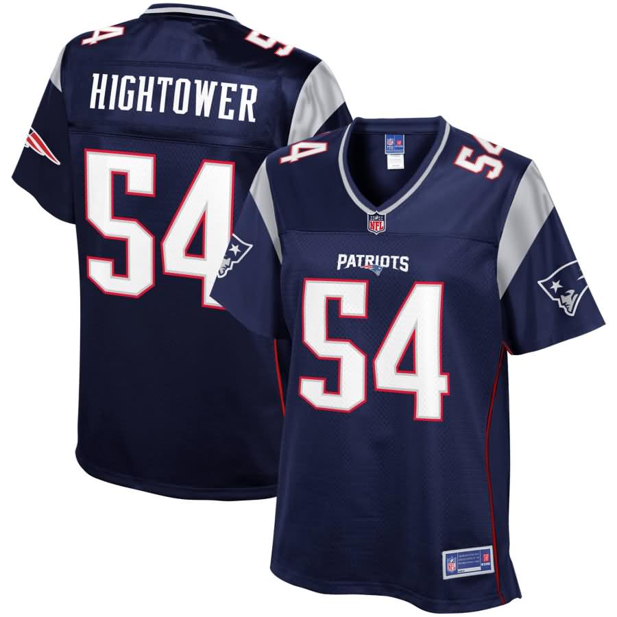 Women's New England Patriots Dont'a Hightower NFL Pro Line Navy Team Color Jersey