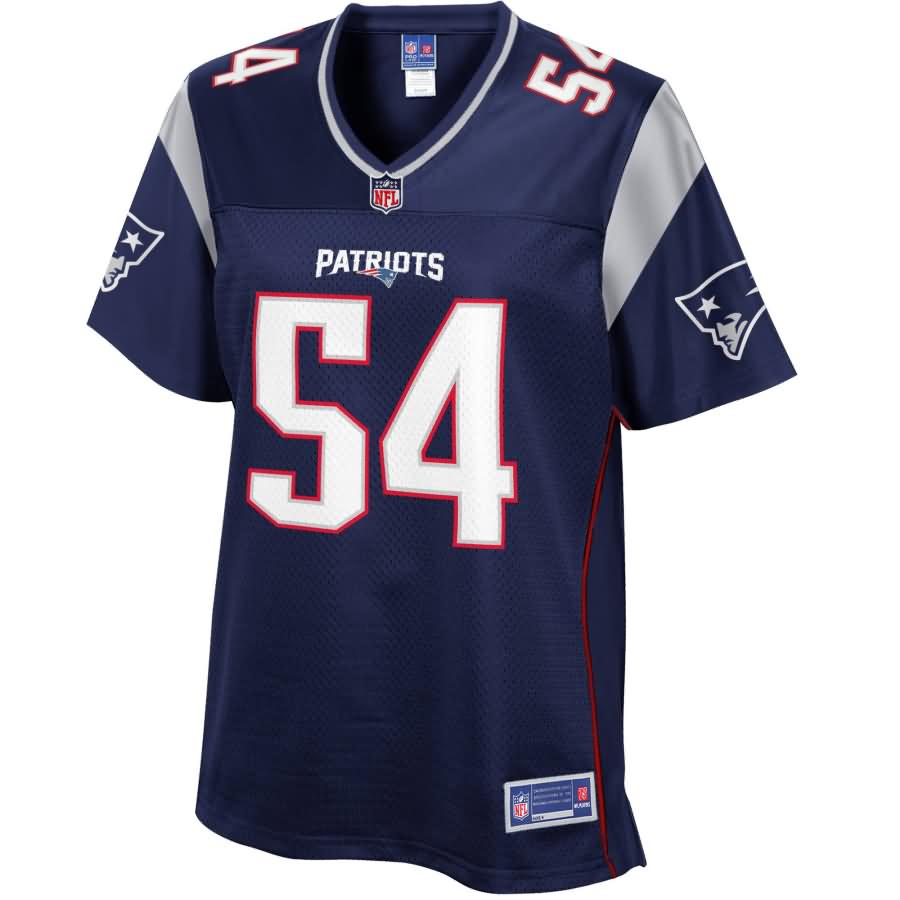 Women's New England Patriots Dont'a Hightower NFL Pro Line Navy Team Color Jersey