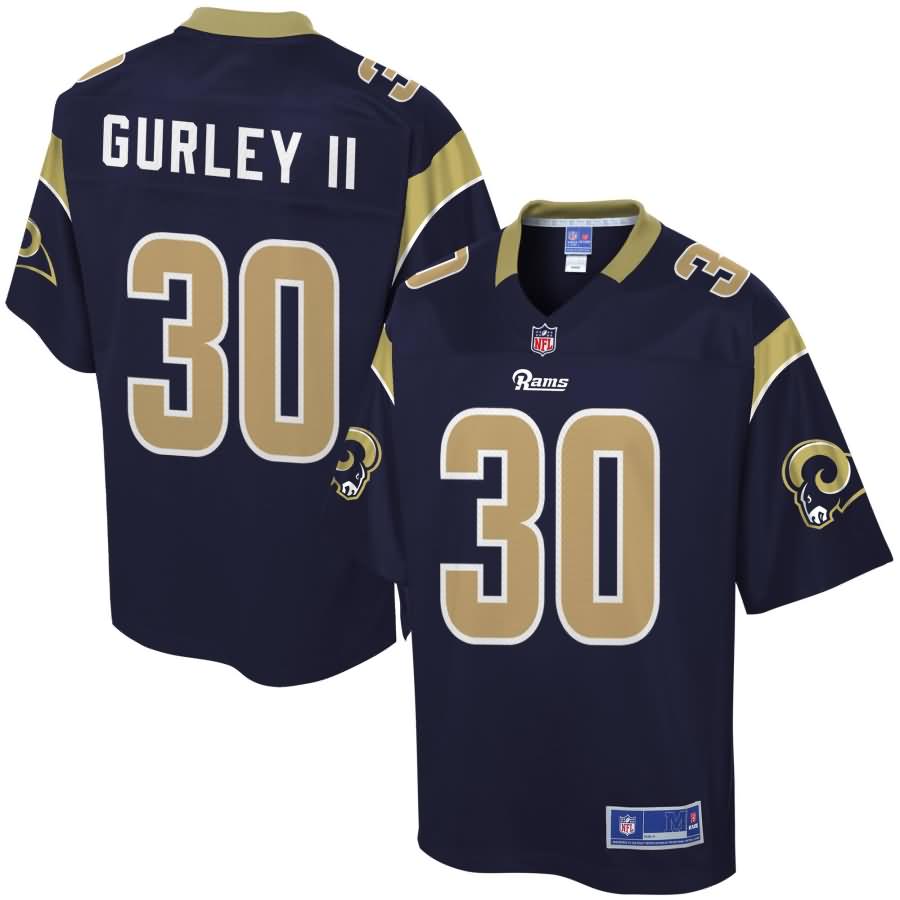 Youth Los Angeles Rams Todd Gurley Pro Line Navy Team Color Jersey