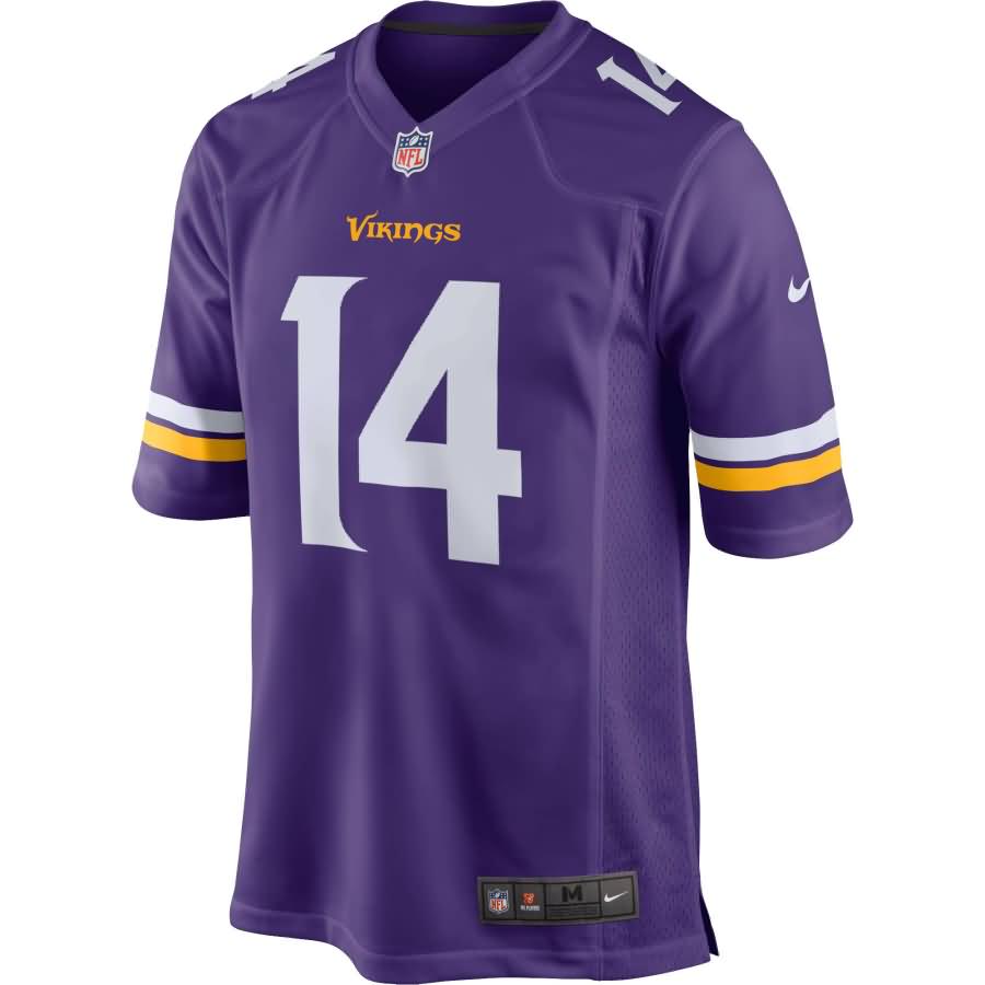 Stefon Diggs Minnesota Vikings Nike Youth Team Color Game Jersey - Purple