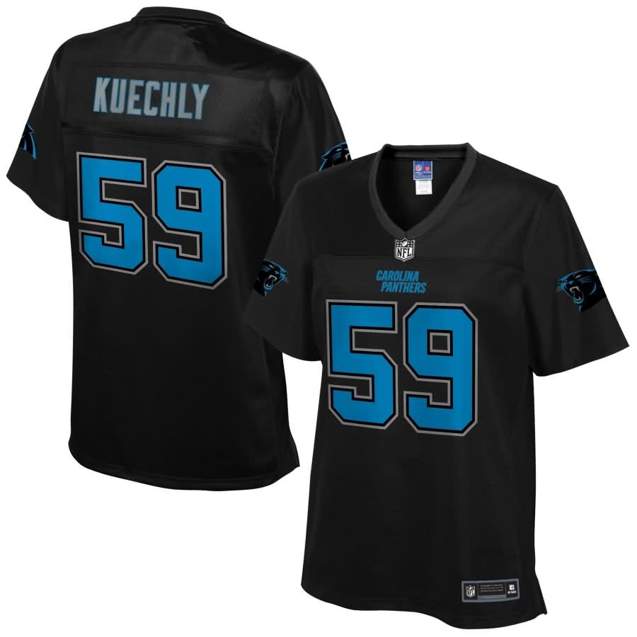 Luke Kuechly Carolina Panthers NFL Pro Line Women's Reverse Fashion Jersey - Black